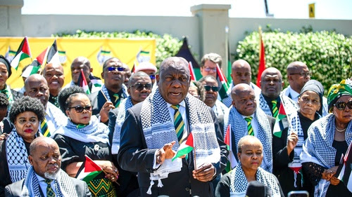 Africa4Palestine joins South Africans in welcoming President Ramaphosa and ANC's slamming of Israeli Brutality