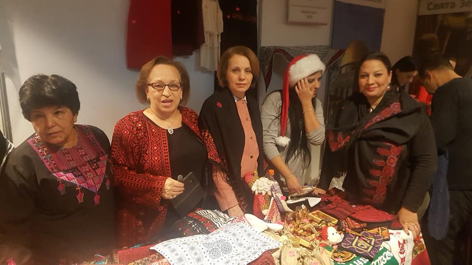 طاقم شؤون المرأة يشارك بوفد فلسطيني في البازار الدبلوماسي الدولي في اوكرانيا