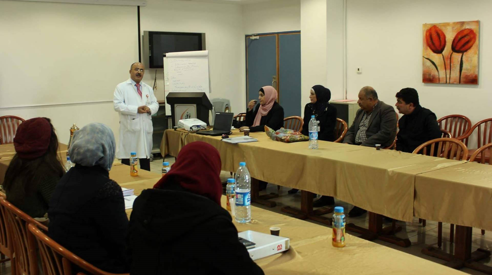 "بكدار" ومجمع فلسطين الطبي يختتمان تدريب الجودة الصحية