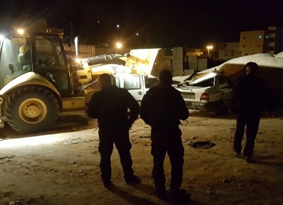 الشرطة تتلف 146 مركبة  غير قانونية غرب الخليل
