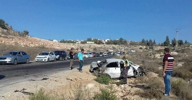 مصرع مواطن في حادث سير بسلفيت