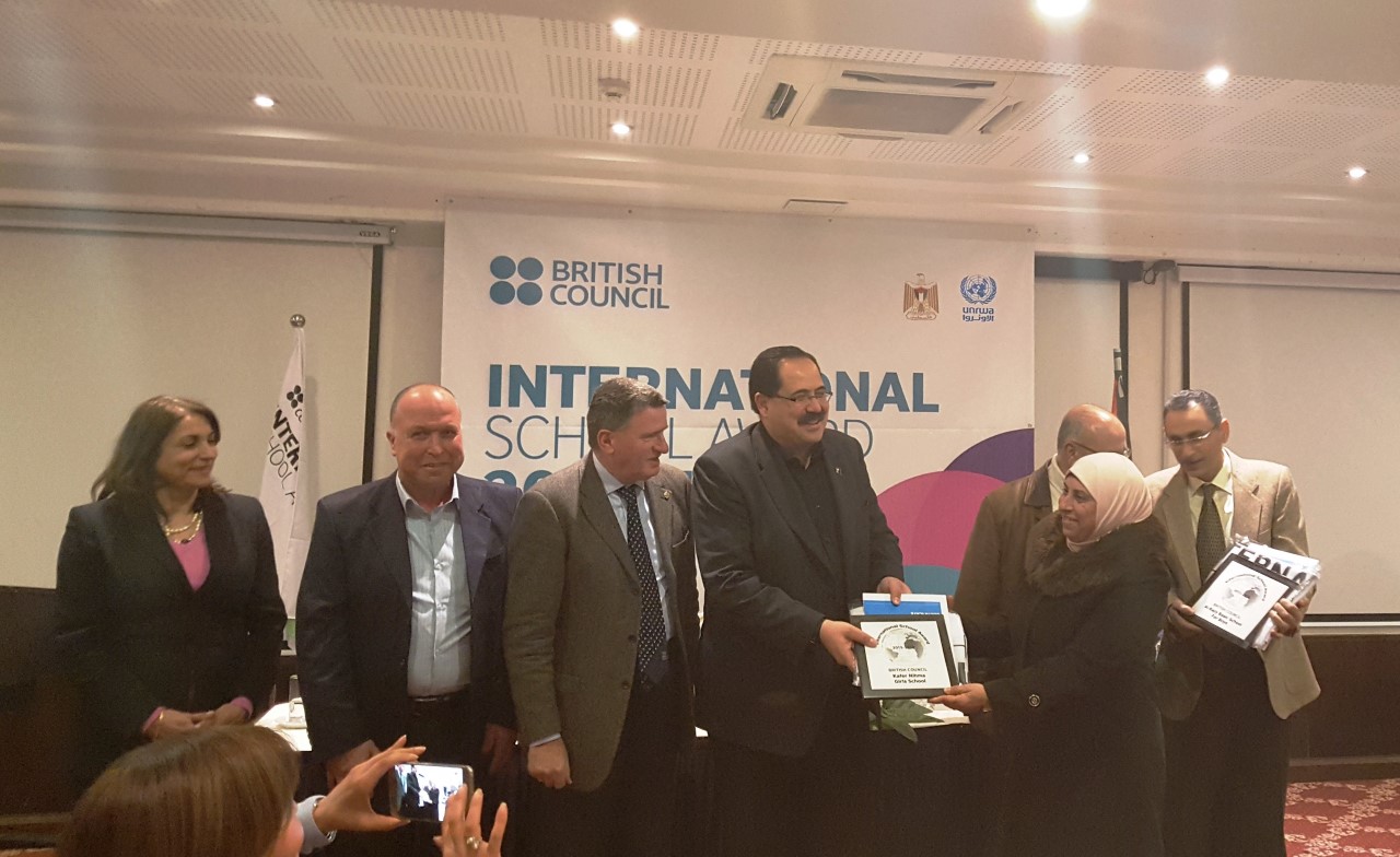 المجلس الثقافي البريطاني يحتفل بالمدارس الحائزة على جائزة المدرسة الدولية للعام 2017