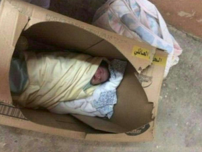 العثور على رضيعة أمام مؤسسة في بيت لحم


