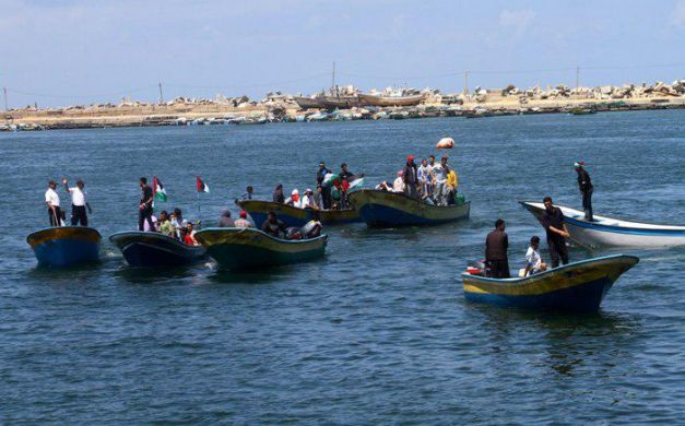 الشؤون المدنية: زيادة مساحة الصيد في بحر وسط وجنوب غزة