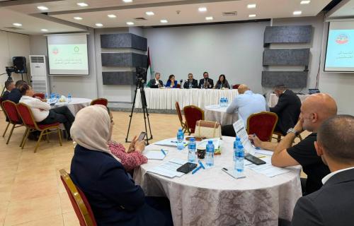 ورشة موسعة لمناقشة مسودة نظام الشكاوى والتأديب في نقابة المحامين