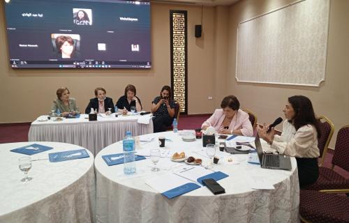 مؤسسات نسوية فلسطينية تبحث توحيد الجهود لتعزيز حقوق النساء ومواجهة الانتهاكات الإسرائيلية