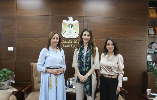"وزارة العمل و«أصالة» نحو توسيع فرص التمكين الاقتصادي والتشغيل للنساء الفلسطينيات