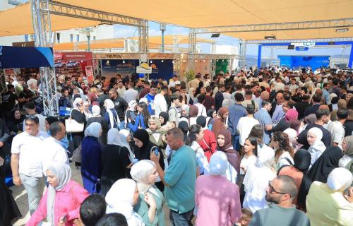 انطلاق فعاليات معرض TEDI-Najah Expo في جامعة النجاح الوطنية بنسخته الثانية