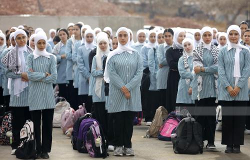 846 ألف طالب وطالبة يلتحقون بمدارسهم في الضفة إيذانا بانطلاق العام الدراسي 2026/2027