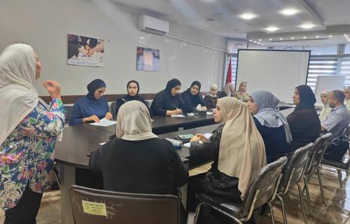 حوار مجتمعي في جنين يناقش وصول النساء النازحات إلى الخدمات وآليات الشكاوى