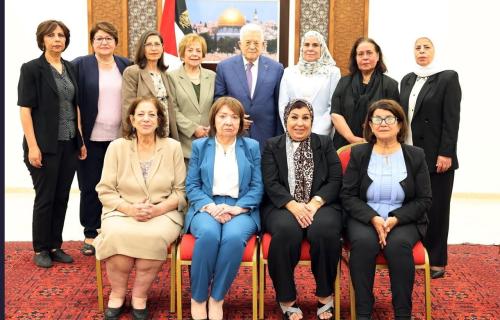 خلال لقائهم الرئيس.. الاتحاد العام للمرأة يؤكد أهمية تعزيز مشاركة النساء في القرار الوطني
