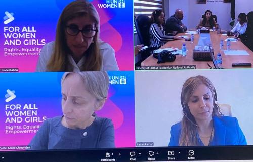 وزارة العمل وهيئة الأمم المتحدة للمرأة تعززان الشراكة المتكاملة في التشغيل والتمكين الاقتصادي للنساء