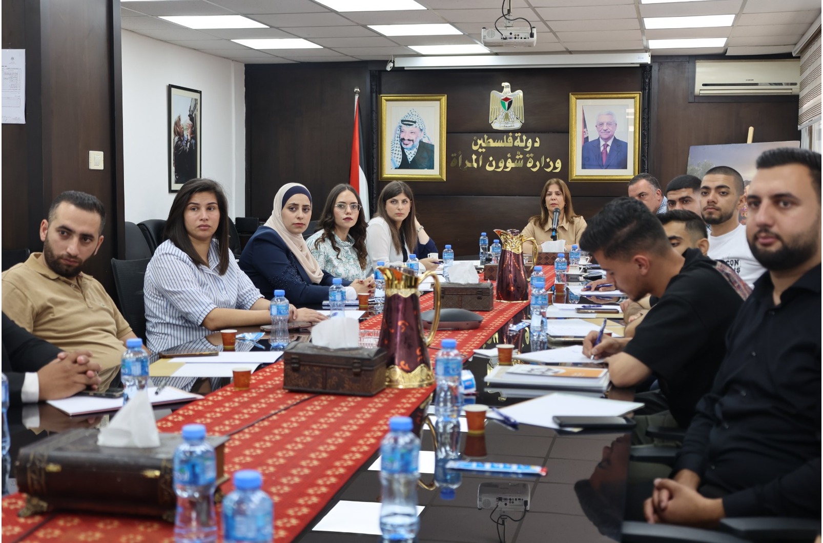 وزيرة شؤون المرأة تترأس اجتماع المجلس الاستشاري الشبابي لقضايا النوع الاجتماعي