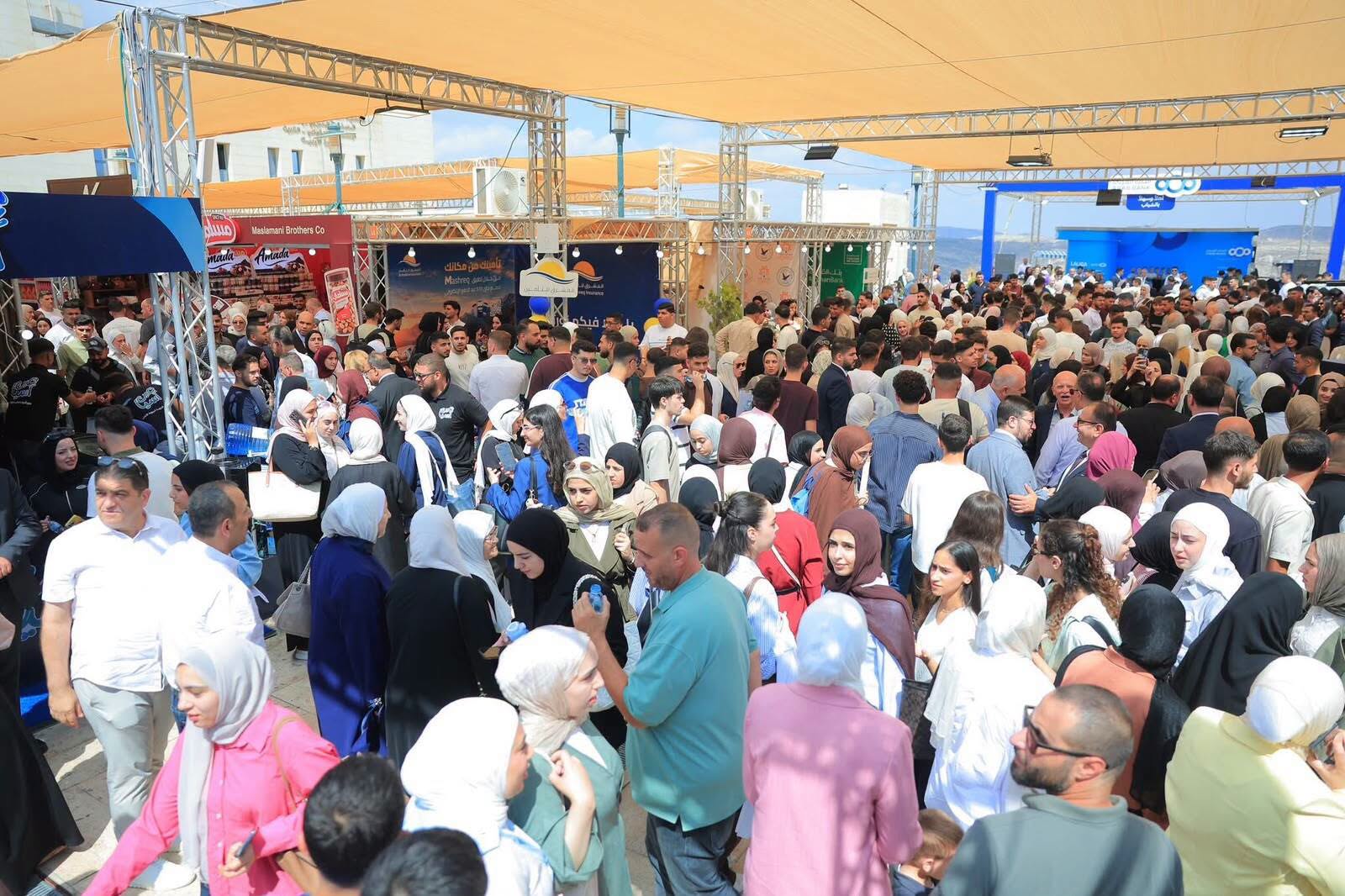 انطلاق فعاليات معرض TEDI-Najah Expo في جامعة النجاح الوطنية بنسخته الثانية