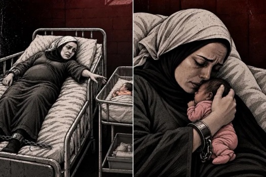 الأسيرة دانا جودة تروي تفاصيل ولادتها في الأسر: "ألبست ممرضة فلسطينية رضيعتي فستاناً زهرياً"